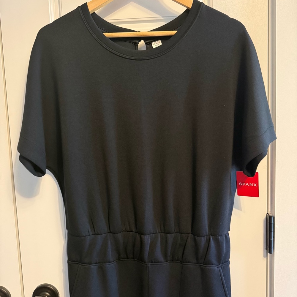 NWT SPANX AirEssentials Cropped Wide Leg Jumpsuit - Picture 5 of 6